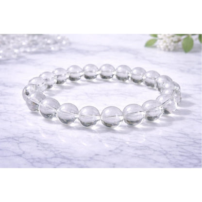 Natural Crystal 8mm Clear Quartz Bracelet