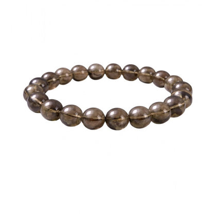 Natural Crystal 8mm Smoky Quartz Bracelet