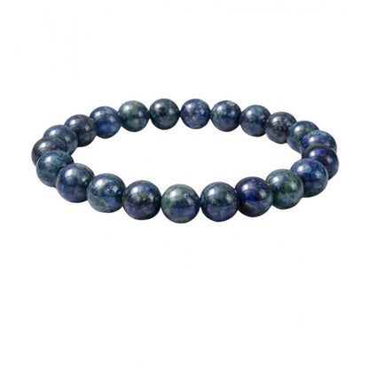 Natural Crystal 8mm Azurite Bracelet