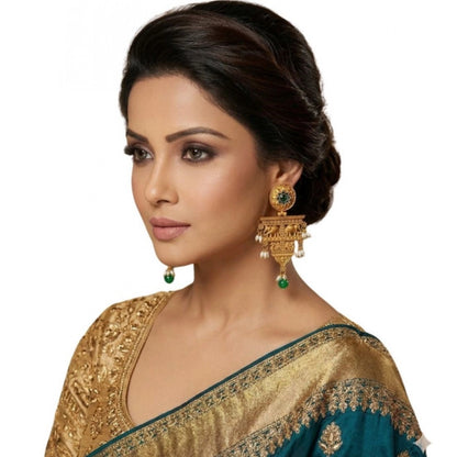 Zinc Alloy Gold Plated Chandelier Earrings