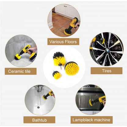 Power Drill Scrub Brush Set
