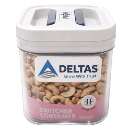 Airtight Storage Container — 500 ml, Single Container (White)
